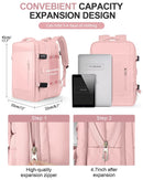 Mochila de Viagem de Grande Capacidade para Homens e Mulheres, Bolsa para Laptop Multifuncional, Mochila Expansível para Viagens de Negócios