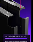 AULA WIN60 Teclado com interruptor magnético Gatilho rápido 8K Retorno RGB Hotswap 60% Teclado para jogos personalizado