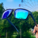 Luxo quadrado vintage polarizado ciclismo óculos de sol das mulheres dos homens moda viagem condução pesca óculos de sol masculino uv400