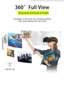 Óculos de realidade virtual 3d vr, dispositivos de fone de ouvido, lentes de capacete, óculos inteligentes para smartphones, celular, jogo móvel, conjunto de visualizador viar