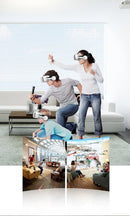 Óculos de realidade virtual 3d vr, dispositivos de fone de ouvido, lentes de capacete, óculos inteligentes para smartphones, celular, jogo móvel, conjunto de visualizador viar
