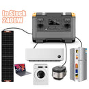 Estação de energia portátil para acampamento, 1000w, 500w, 300w, 3000w, fora da rede, gerador solar portátil, casa de energia de backup de emergência