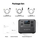 Estação de energia portátil BLUETTI AC70 1000W 768Wh LiFePO4 bateria Controle remoto inteligente para fonte de alimentação de acampamento ao ar livre