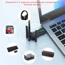 AX900 WiFi Adaptador USB WiFi6 Bluetooth 5.4 Dual Band 2.4G + 5.8Ghz 4 Antena Dongle USB Receptor de Cartão Sem Fio para PC/Laptop