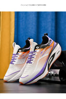 Maratona masculino esportes tênis de corrida placa carbono almofada ar respirável leve feminino confortável atlético antiderrapante tênis