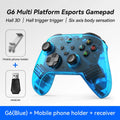 Controle de jogo móvel sem fio G6 com gatilho Hall e joystick Hall, compatível com Switch/PC/Android/iOS