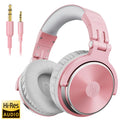 Oneodio-fone de ouvido para dj, profissional, fones de ouvido sobre a orelha, monitor, microfone, alta fidelidade, com fio, grave, headset para jogos em telefone