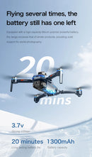 2026 novo GT8 drone GPS8K profissional hd 360° câmera dupla 5G WIFI motor sem escova, obstáculo pára-choques dobrável quadcopter brinquedos