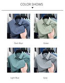 Camisa Polo Masculina BROWON 2026 de Verão Luxuosa de Manga Curta em Seda Gelada com Estampa e Gola para Homens - Ideal para Negócios e Trabalho