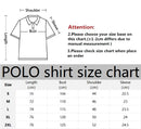 A nova camisa POLO masculina de verão 2025 apresenta uma estampa de padrão listrado 3D casual, confortável e respirável