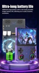 Novo Console de Videogame Retro Portátil R36 Ultra X com Tela IPS, 128GB de Jogos Pré-carregados, Player de Bolso com Sistema Linux