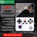 Novo Console de Jogos Portátil GUSGU H7 com Tela IPS de 4.5 Polegadas, Sistema Linux e Bateria de 4000mAh com Longa Duração em Standby