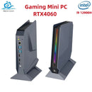 Helorpc Gaming Mini PC Intel 12a geração i9-12900Hk Nvidia RTX4060 8G 2xDDR4 3xScreen 4K UHD WIFI Bluetooth5.0 Windows10/11 Linux